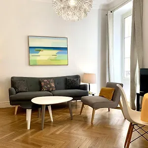 Riviera - 2 Minutes De La Plage - Exceptionnel 2 Ac - Balcon Meyerbeer 1 Nice